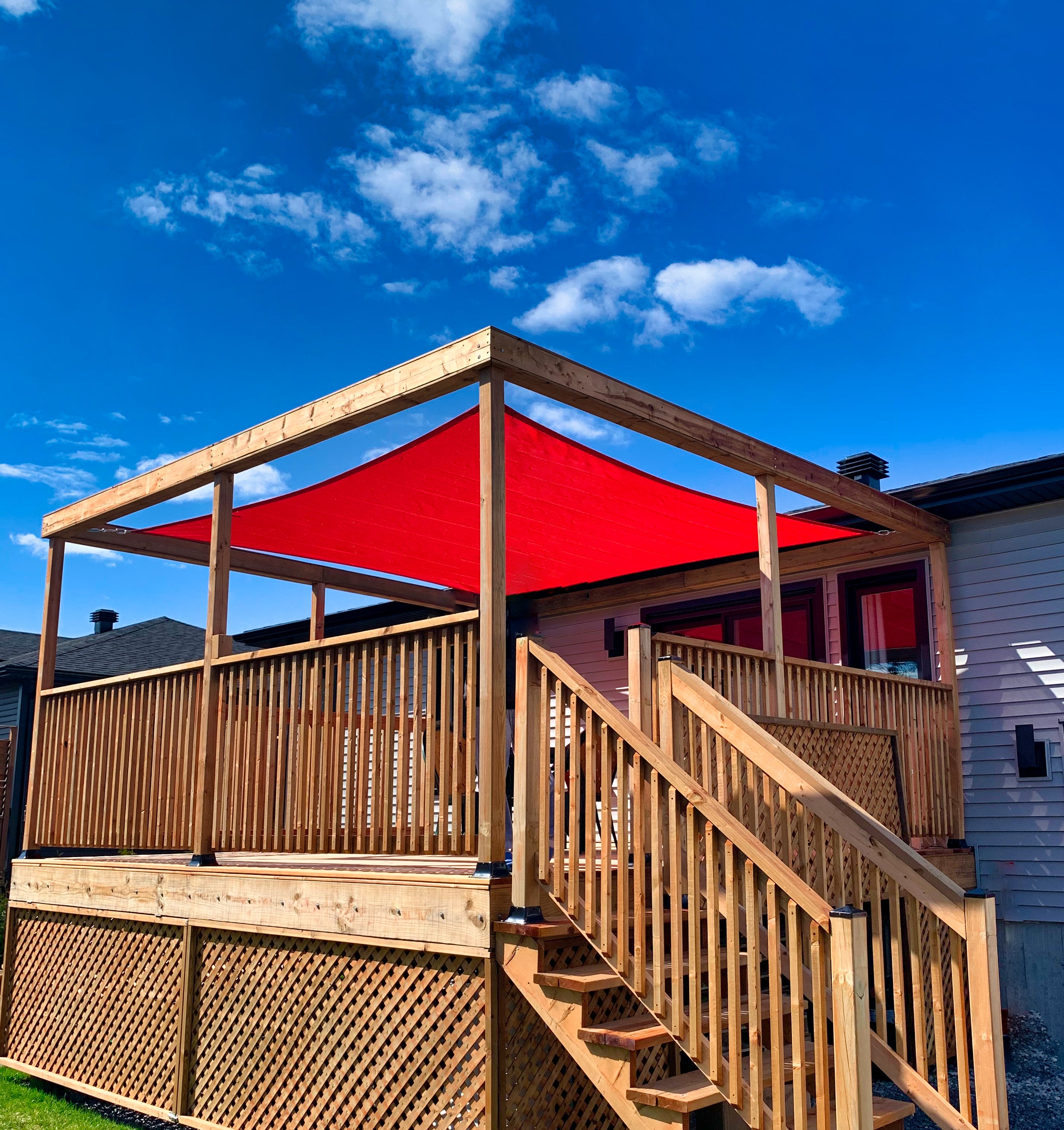 Square Shaped Shade Sails in Australia