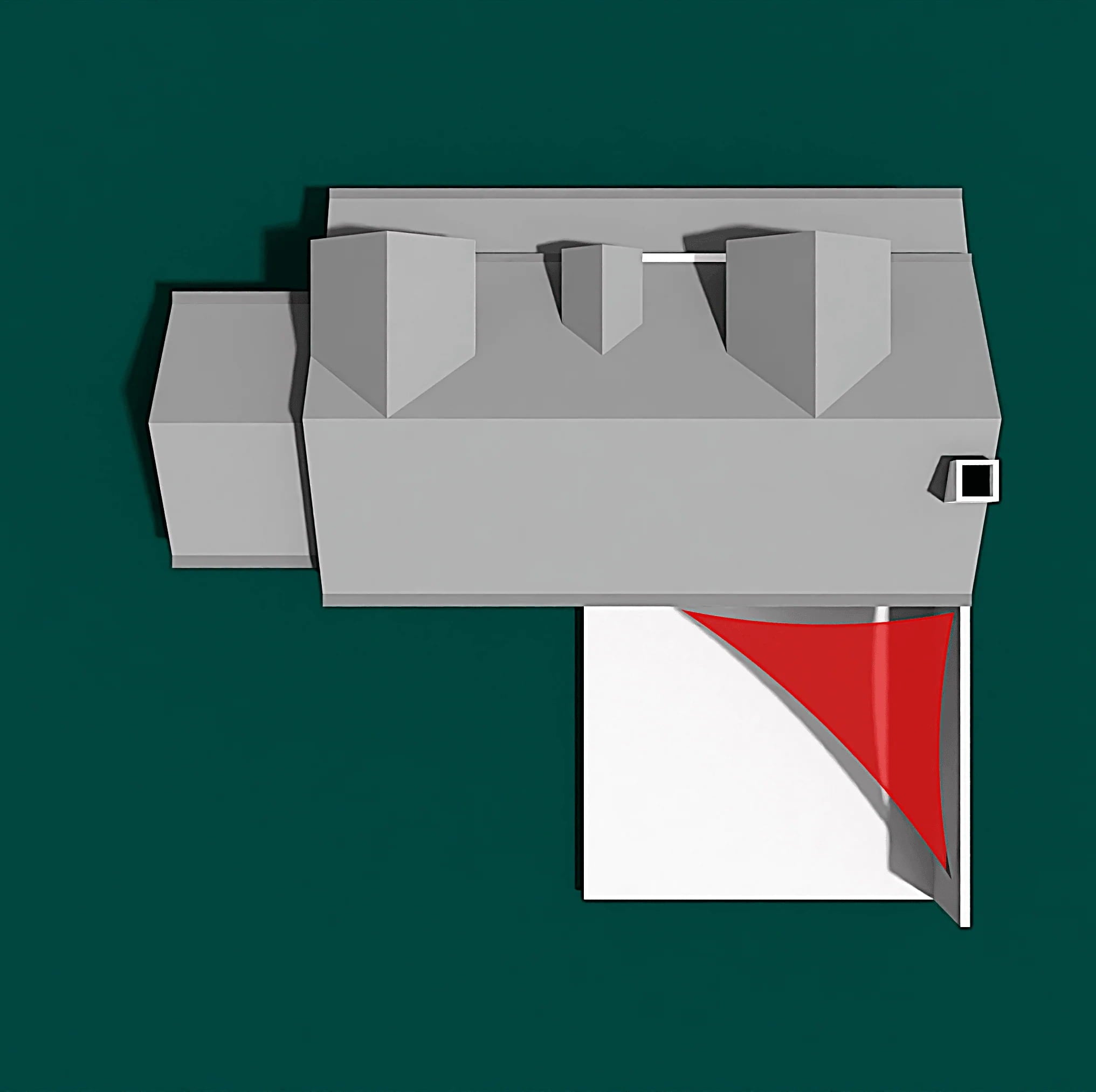 Durable Right Angle Triangle Shade Sail in Australia