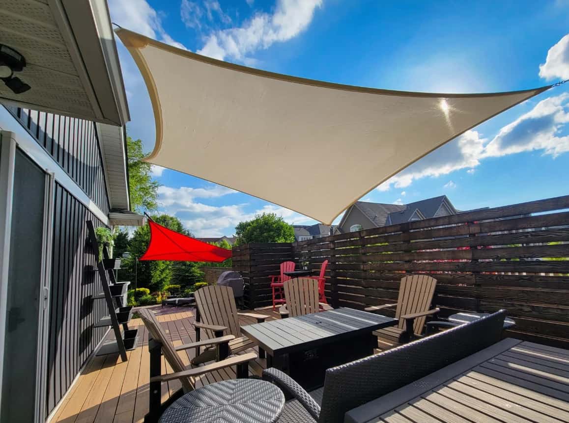 Standard Sized Shade Sails in Australia