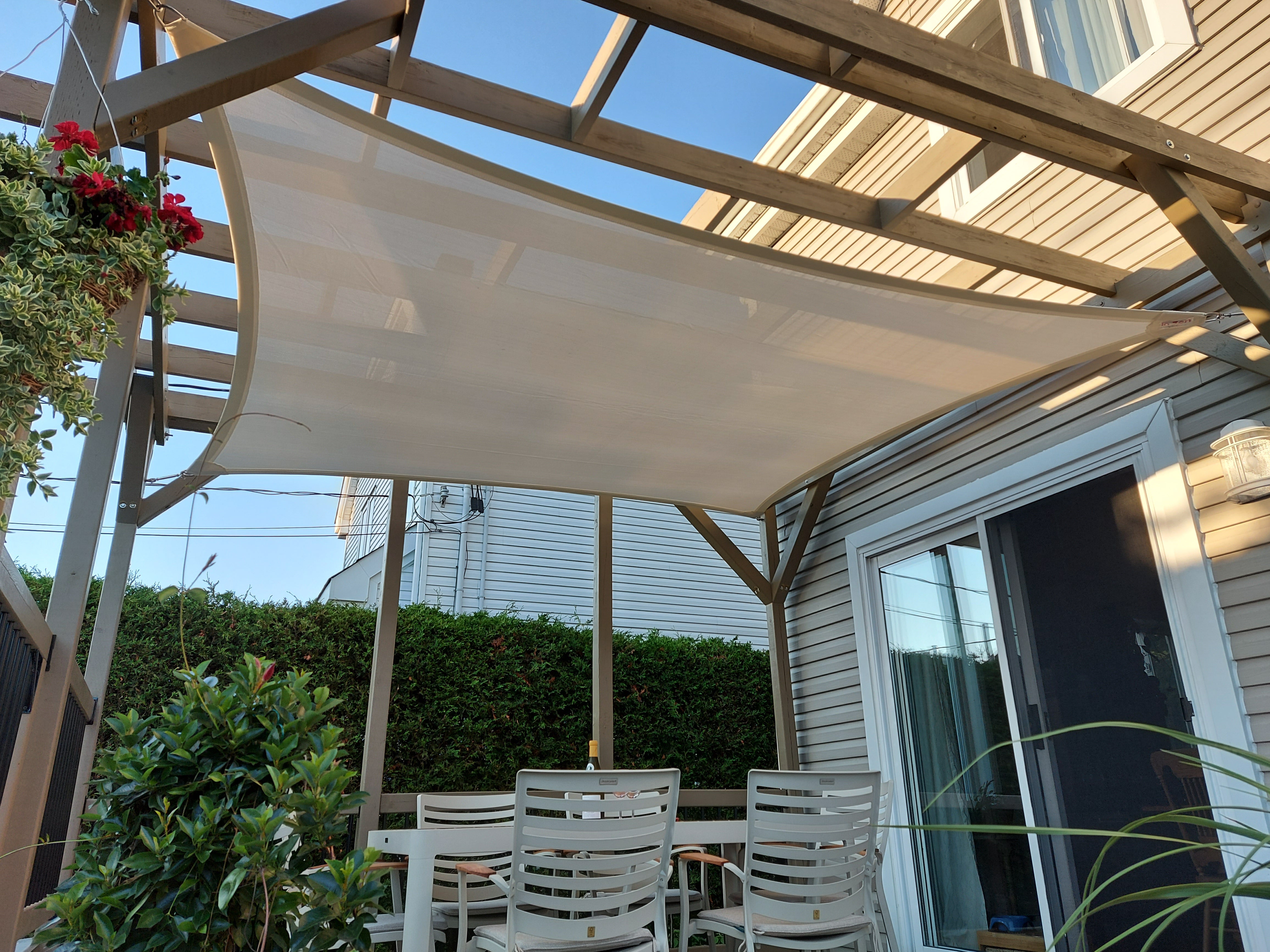 Square Shade Sail Designed by Shadespace in Australia