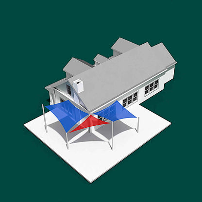 Custom Shade Sail Design Layout In Australia